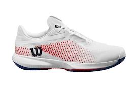 Heren tennisschoenen Wilson Kaos Swift 1.5 Clay White/Deja Vu Blue