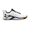 Heren tennisschoenen Wilson Rush Pro 4.5 Clay White/Navy Roland Garros  EUR 42 2/3