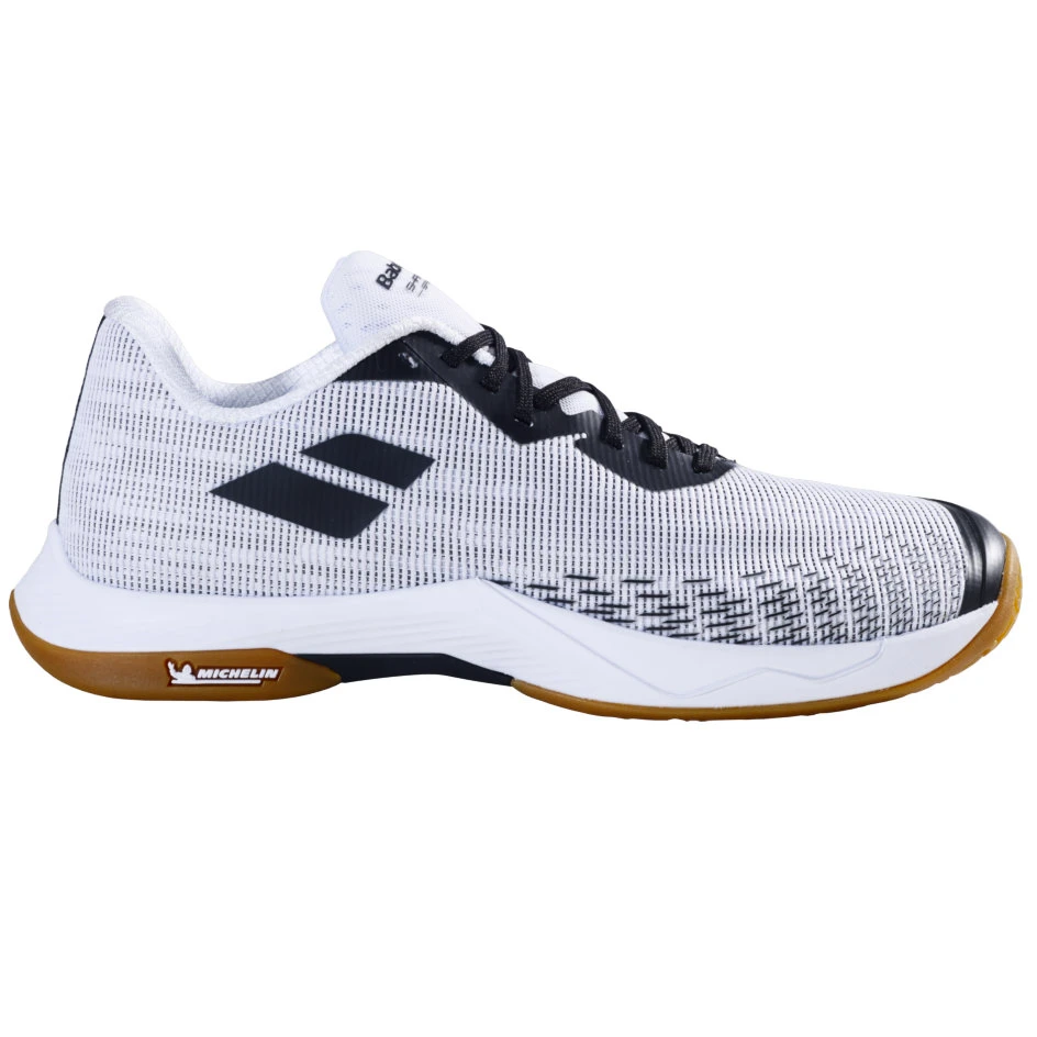 Heren zaalschoenen Babolat  Shadow Spirit 2 Men White/Black
