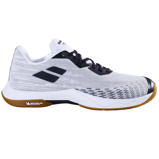 Heren zaalschoenen Babolat  Shadow Spirit 2 Men White/Black
