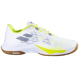 Heren zaalschoenen Babolat Shadow Tour 5 Men White/Lime