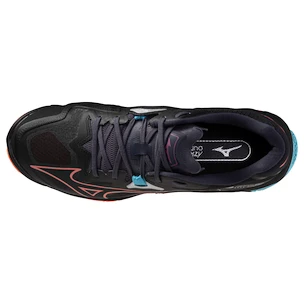 Heren zaalschoenen Mizuno  Wave Lightning Z8 Black/Neon Flame  EUR 42,5