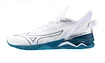 Heren zaalschoenen Mizuno  WAVE MIRAGE 5 White/Sailor Blue/Silver