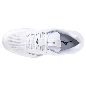Heren zaalschoenen Mizuno  Wave STEALTH 6 White/Bellwether Blue  EUR 40,5