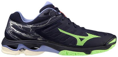 Heren zaalschoenen Mizuno  Wave Voltage Evening Blue