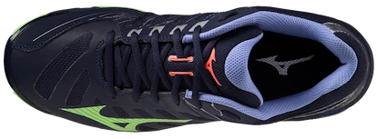 Heren zaalschoenen Mizuno  Wave Voltage Evening Blue