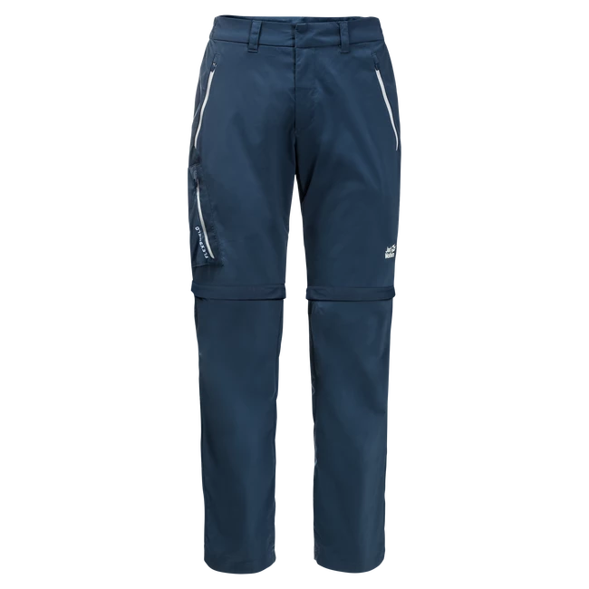 Herenbroek Jack Wolfskin  Overland Zip Away Thunder Blue