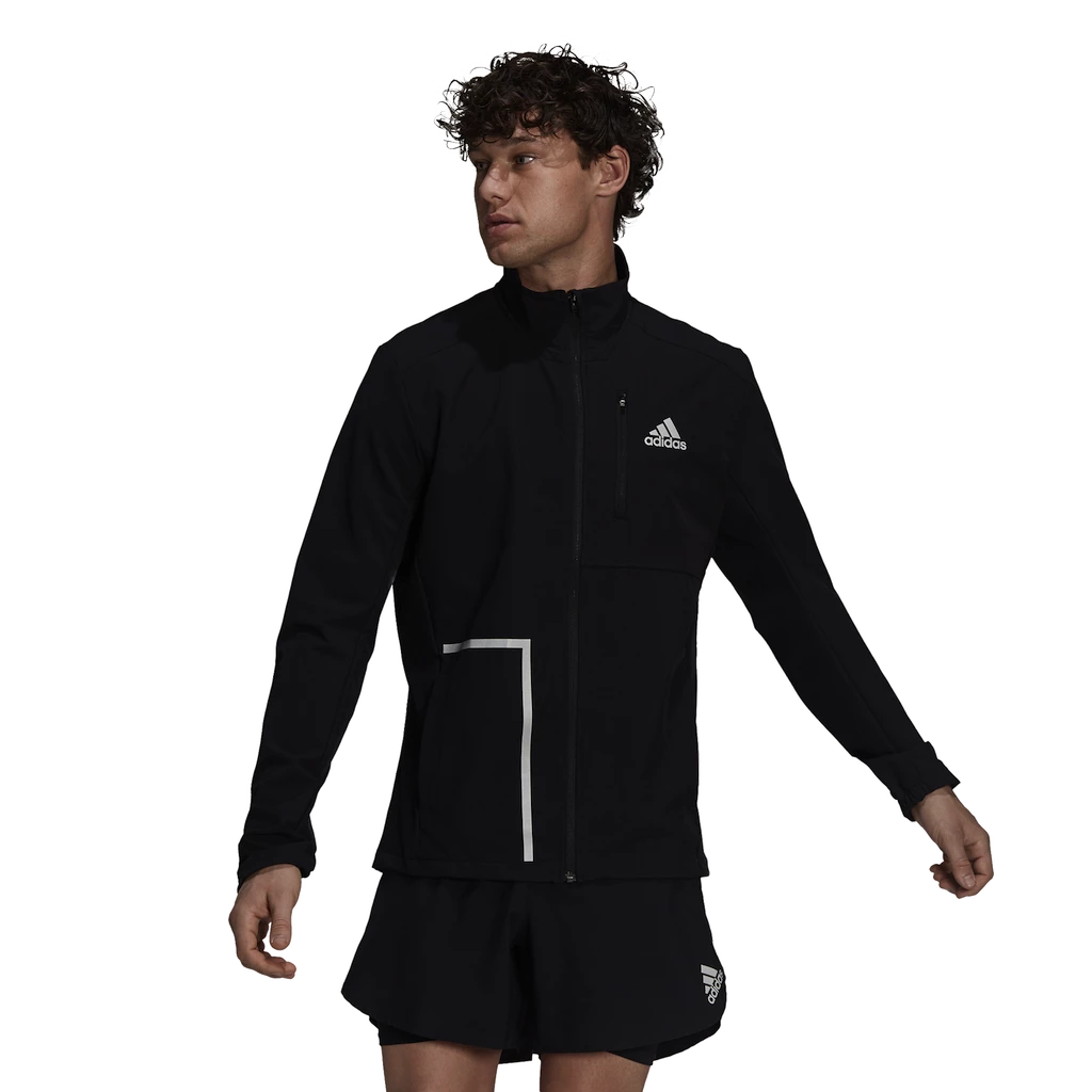 Herenjack adidas Bezit de vlucht Soft Shell Black