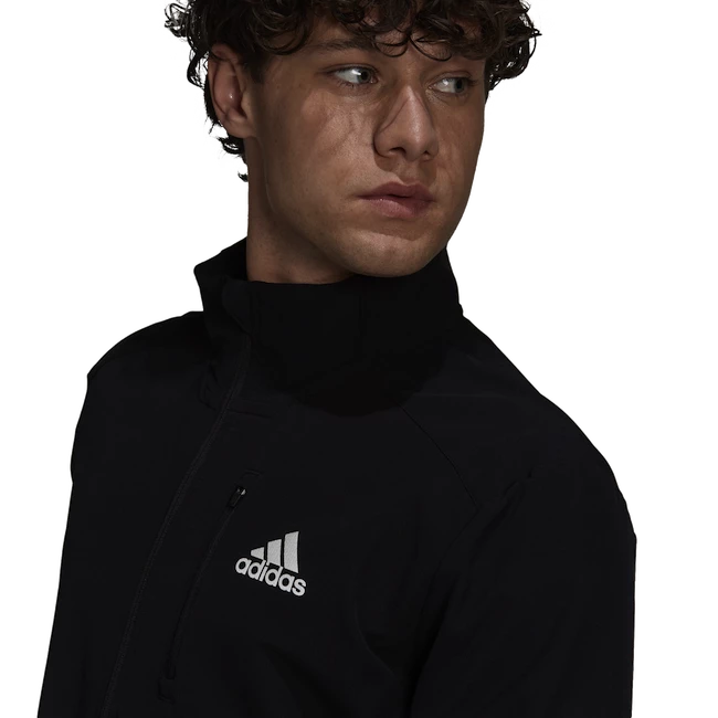 Herenjack adidas Bezit de vlucht Soft Shell Black