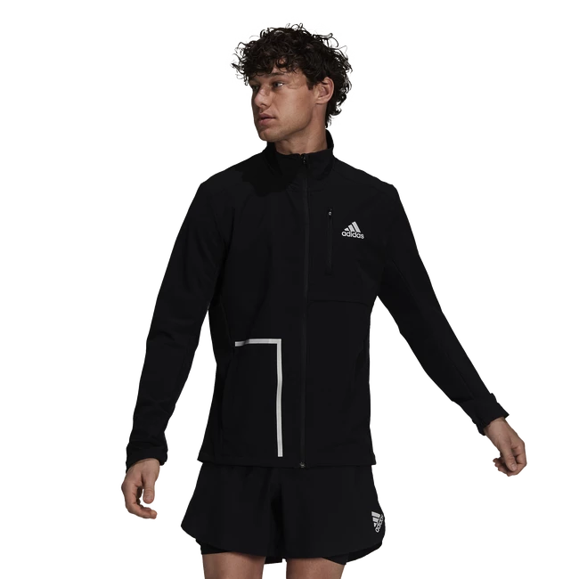 Herenjack adidas Bezit de vlucht Soft Shell Black