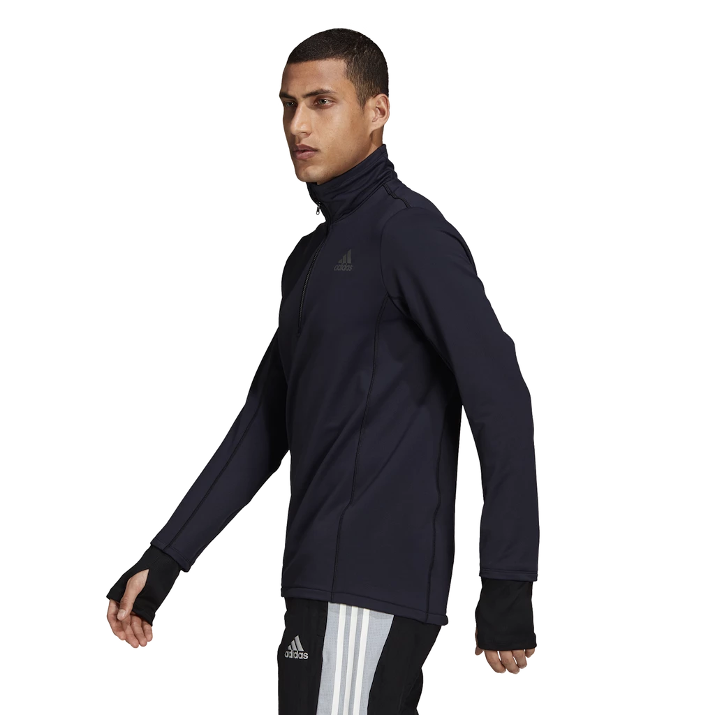 Herenjack adidas  Cold.Rdy Running Cover Up Black