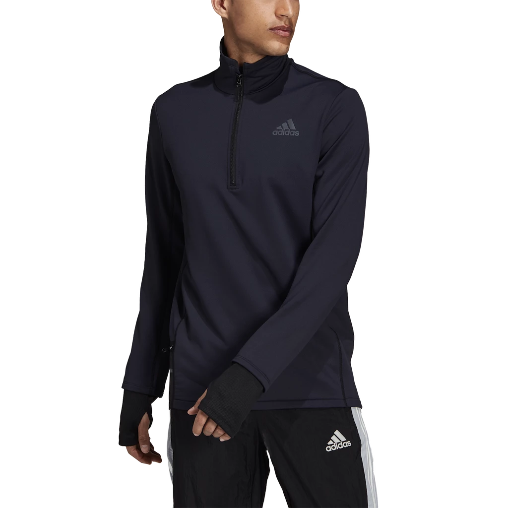 Herenjack adidas  Cold.Rdy Running Cover Up Black