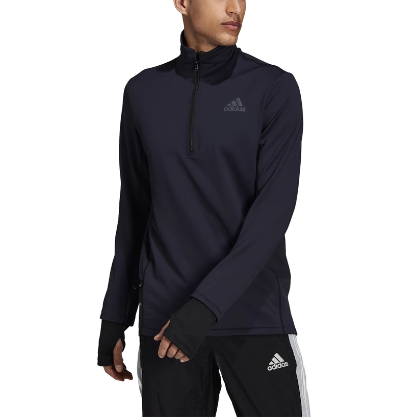Herenjack adidas  Cold.Rdy Running Cover Up Black S
