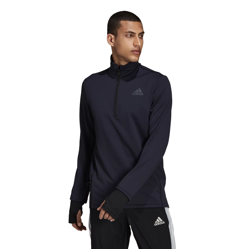 Herenjack adidas  Cold.Rdy Running Cover Up Black S