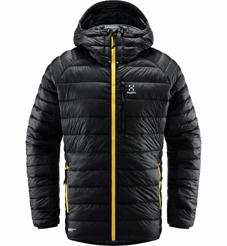 Herenjack Haglöfs  V series mimic hood True black L