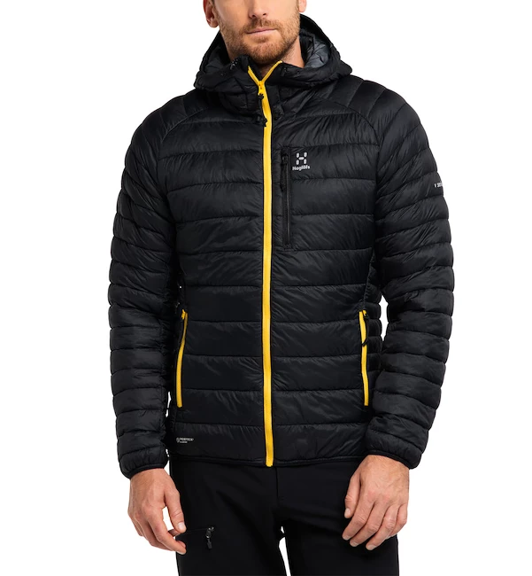Herenjack Haglöfs  V series mimic hood True black L