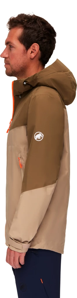 Herenjack Mammut  Convey Tour HS Hooded Jacket Safari/Dark Sand