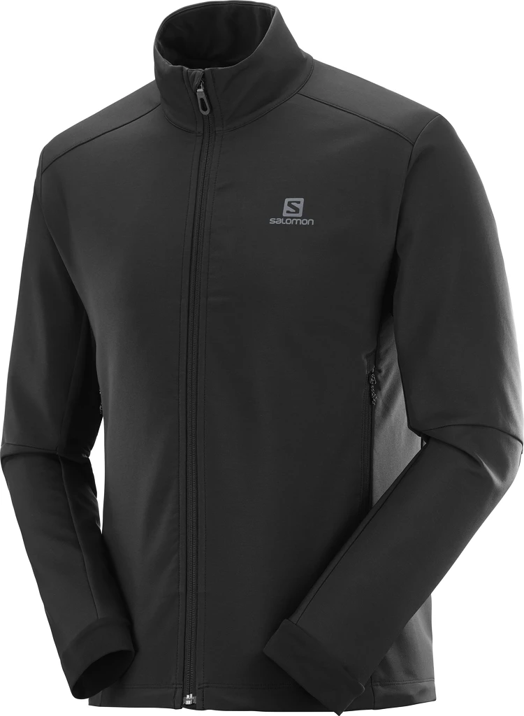 Herenjack Salomon  Agile Softshell Jacket Black