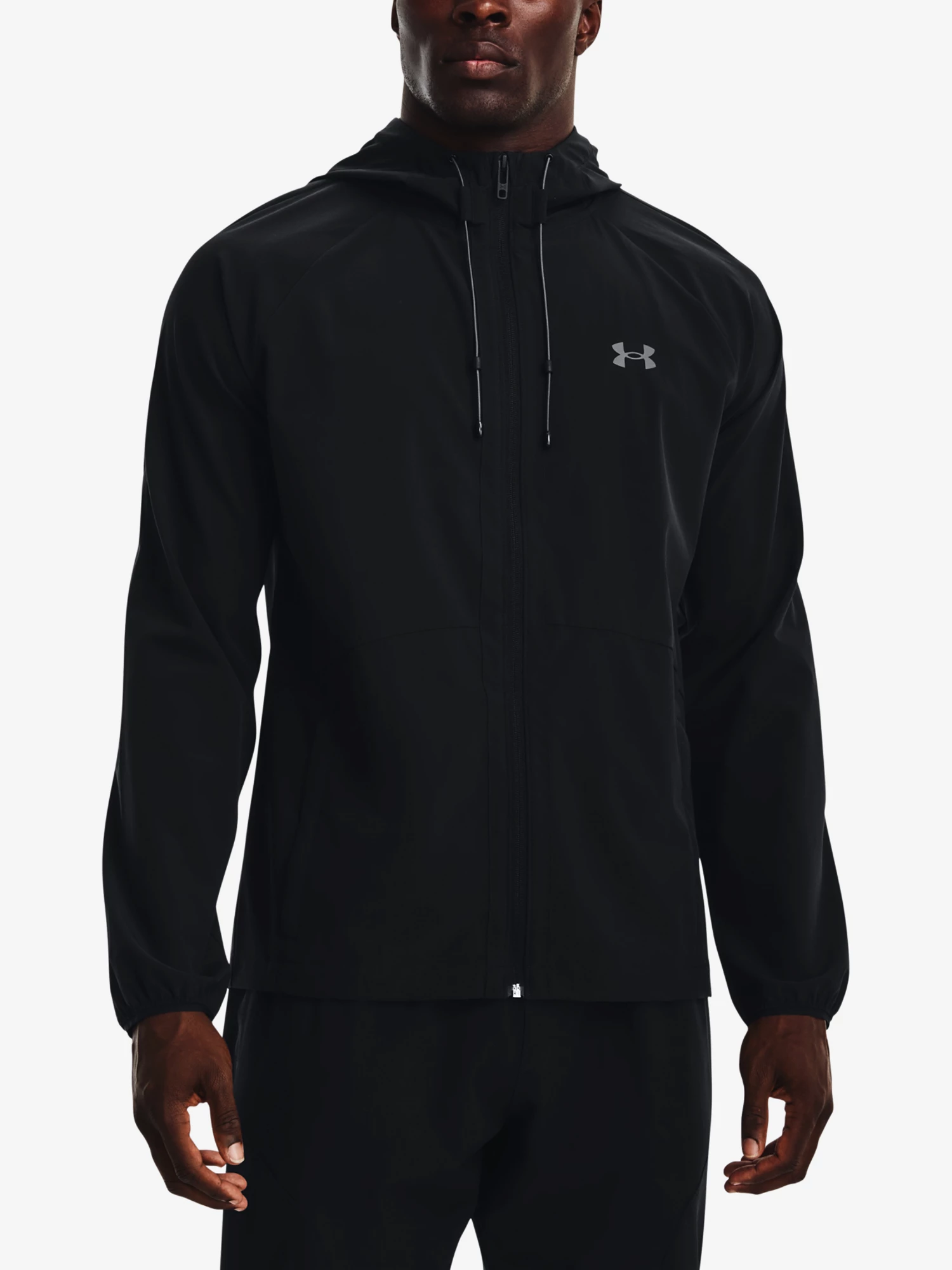 Herenjack Under Armour  Stretch Woven Windbreaker-BLK