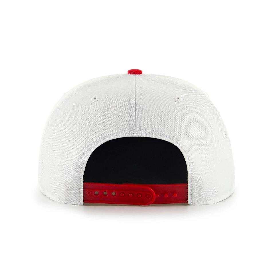 Herenpet 47 Brand  NHL Chicago Blackhawks Crosstown Script Two tone ’47 CAPTAIN
