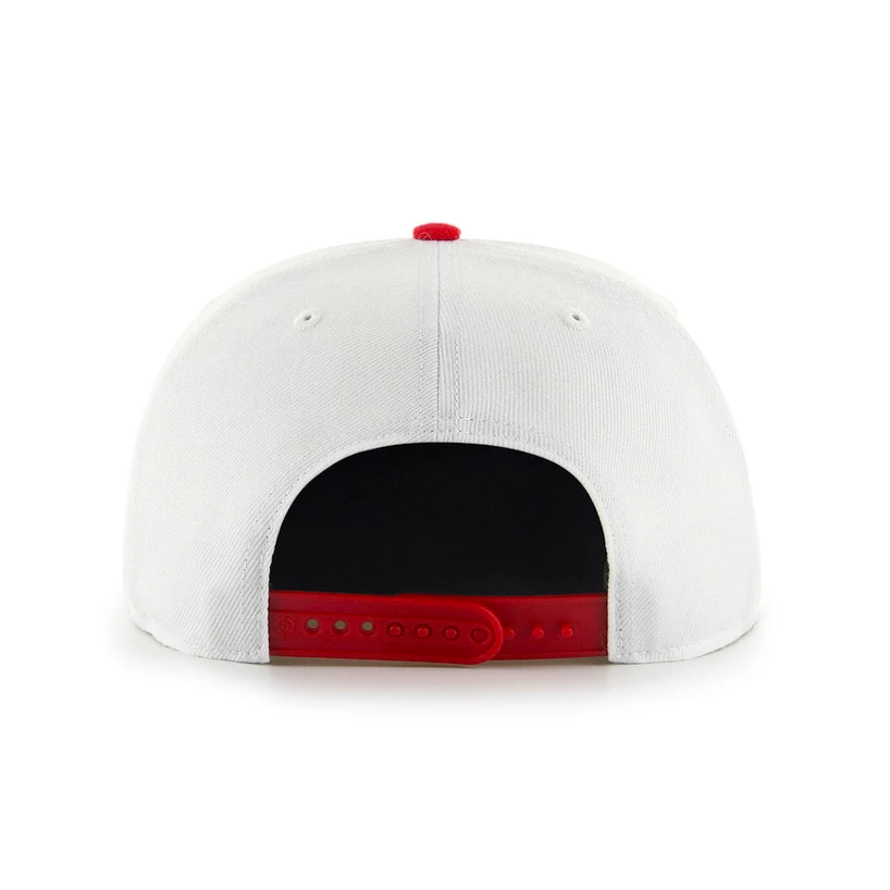Herenpet 47 Brand  NHL Chicago Blackhawks Crosstown Script Two tone ’47 CAPTAIN