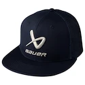 Herenpet Bauer  Core Flat Brim Snapback Navy
