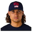 Herenpet CCM  Flag Hood Team USA Navy