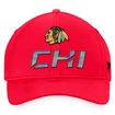 Herenpet Fanatics  Authentic Pro Locker Room Structured Adjustable Cap NHL Chicago Blackhawks