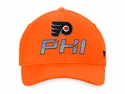 Herenpet Fanatics  Authentic Pro Locker Room Structured Adjustable Cap NHL Philadelphia Flyers