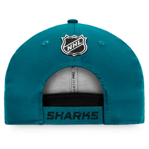 Herenpet Fanatics  Authentic Pro Locker Room Structured Adjustable Cap NHL San Jose Sharks