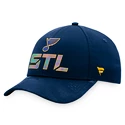 Herenpet Fanatics  Authentic Pro Locker Room Structured Adjustable Cap NHL St. Louis Blues