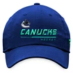 Herenpet Fanatics  Authentic Pro Locker Room Unstructured Adjustable Cap NHL Vancouver Canucks
