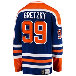 Herenshirt Fanatics Breakaway Jersey NHL Vintage Edmonton Oilers Wayne Gretzky 99