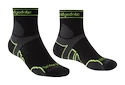 Herensokken Bridgedale  Trail Run Lightweight T2 Merino Sport ¾ Crew Black