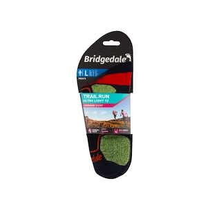Herensokken Bridgedale  Trail Run Ultralight T2 Coolmax Sport ¾ Crew Navy