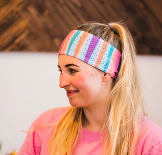 Hoofdband Bjež®  Drop Jillian Stripes