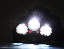 Hoofdlamp Cattara  LED 400lm (1x XM-L+2x XP-E)
