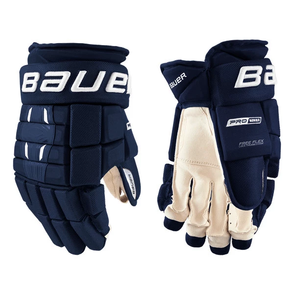 IJshockey handschoenen Bauer Pro Series Navy Intermediate 13 inch