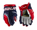 IJshockey handschoenen Bauer Supreme 3S Pro Navy/Red/White Junior