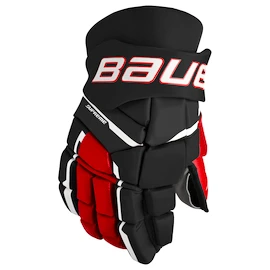 IJshockey handschoenen Bauer Supreme M3 Black/Red Senior