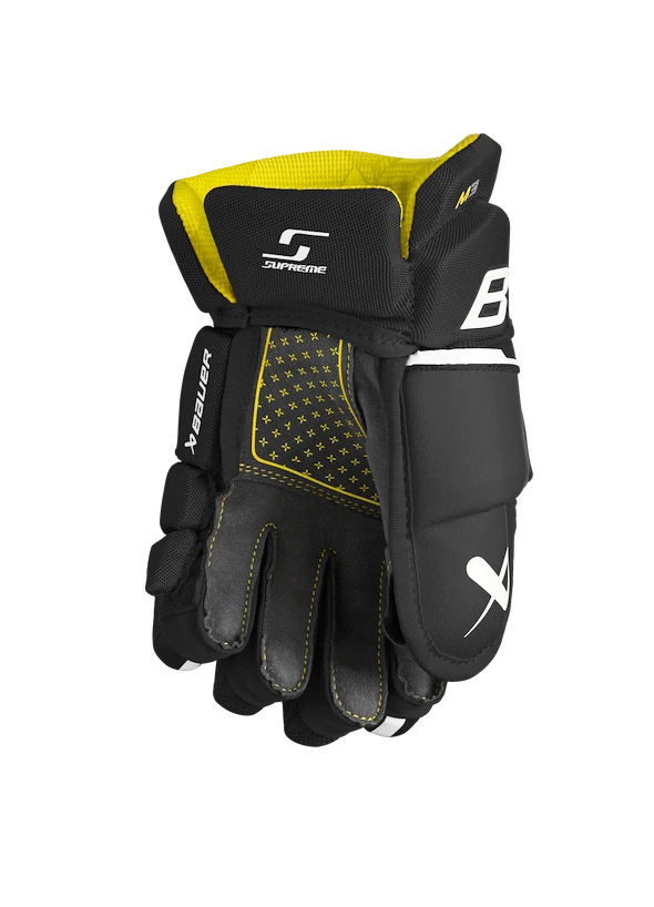 IJshockey handschoenen Bauer Supreme M3 Black/White Junior