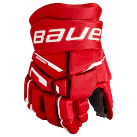 IJshockey handschoenen Bauer Supreme M3 Red Junior