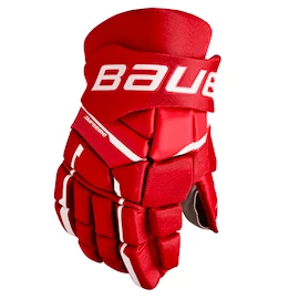 IJshockey handschoenen Bauer Supreme M3 Red Senior
