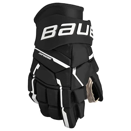 IJshockey handschoenen Bauer Supreme M5PRO Black/White Intermediate