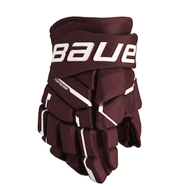 IJshockey handschoenen Bauer Supreme M5PRO Maroon Intermediate
