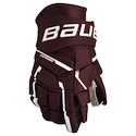 IJshockey handschoenen Bauer Supreme M5PRO Maroon Senior