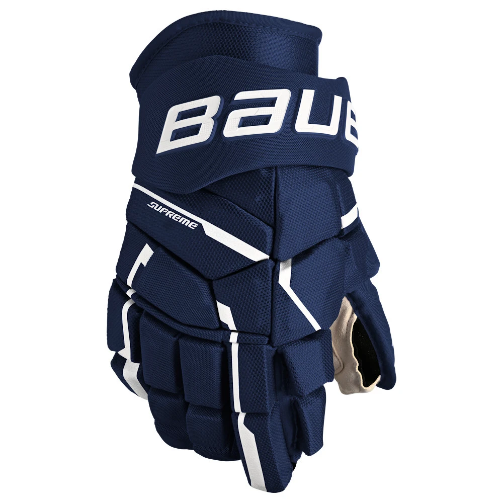 IJshockey handschoenen Bauer Supreme M5PRO Navy Intermediate 12 inch
