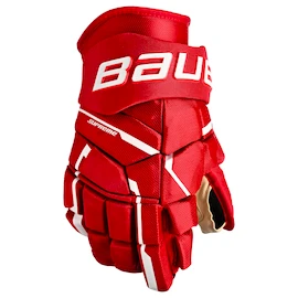 IJshockey handschoenen Bauer Supreme M5PRO Red Intermediate