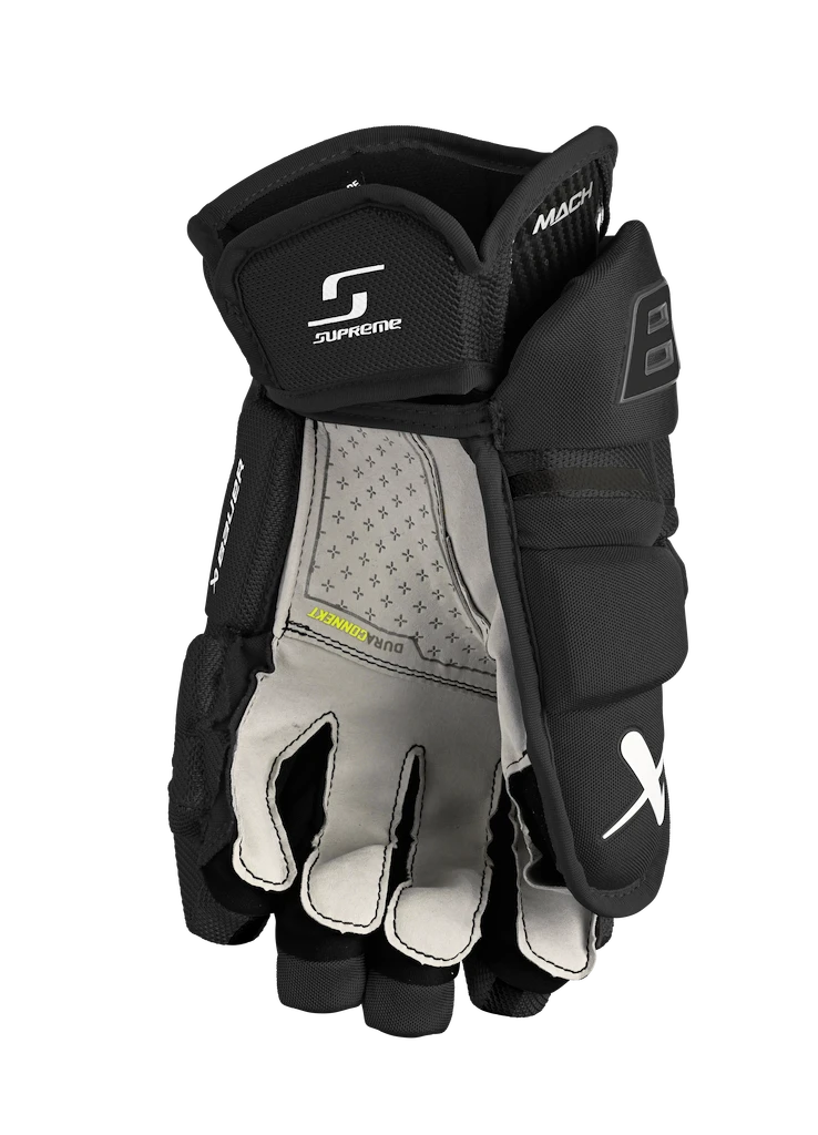 IJshockey handschoenen Bauer Supreme MACH Black Intermediate