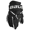 IJshockey handschoenen Bauer Supreme MACH Black/White Intermediate